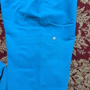 Figs Teal Scrub Pants